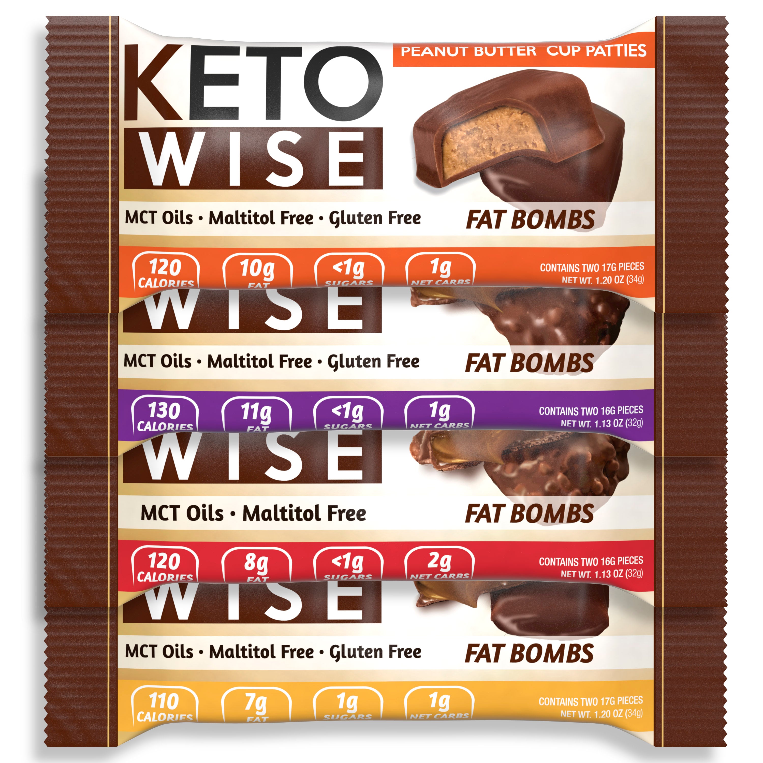 Keto Wise - Keto Fat Bombs - Galettes au beurre de cacahuète ** 16