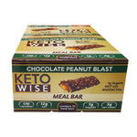 Keto Wise Meal Bars Chocolate Peanut Blast