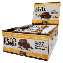 Load image into Gallery viewer, Keto Wise Fat Bombs Chocolate Covered Caramels
