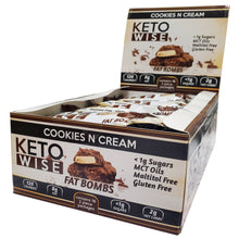 Load image into Gallery viewer, Keto Wise Fat Bombs Cookies N Cream
