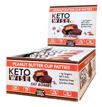 Load image into Gallery viewer, Keto Wise Fat Bombs Peanut Butter Cup Patties
